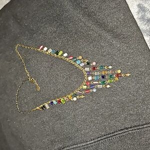 Sweet Romance USA Multi-colored Crystal Necklace